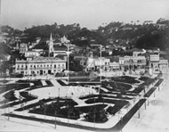 	Trecho do jardim da Glria	