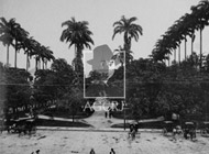	O novo jardim do Largo do Machado	