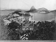 	Entrada da Ba�a do Rio de Janeiro tomada do Morro do Novo Mundo	