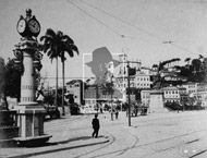 	Rel�gio e jardim da Gl�ria 	