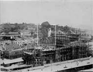 	Obras de constru��o do Teatro Municipal	